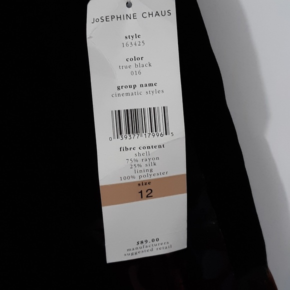 Josephine Chaus Velour Floral Maxi Skirt NWT - Picture 7 of 7